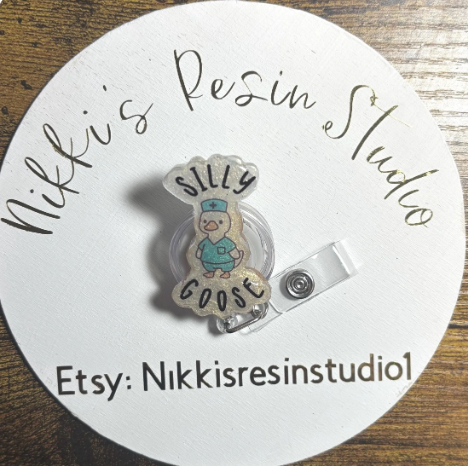 Silly Goose Badge Reel