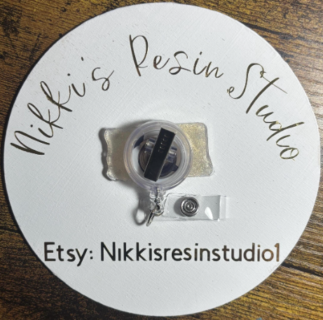 Registered Nurse Badge Reel — Love, heal, inspire