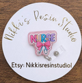 Nurse Stethoscope Badge Reel