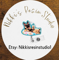 German Shepherd Floatie Badge Reel