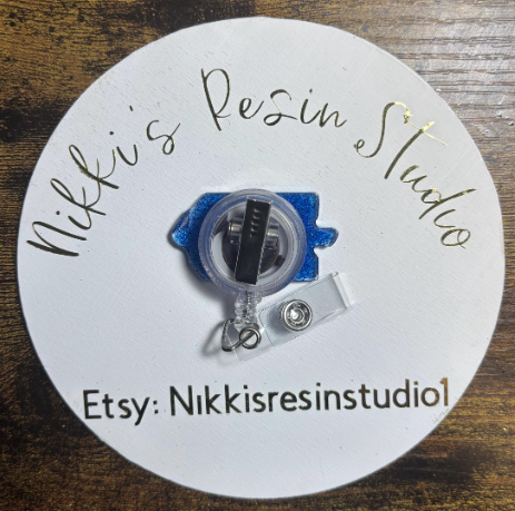 ED Nurse Badge Reel