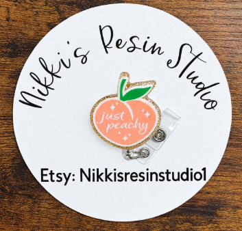 Just Peachy Badge Reel