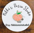 Just Peachy Badge Reel