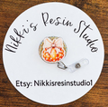 Pumpkin Bow Badge Reel