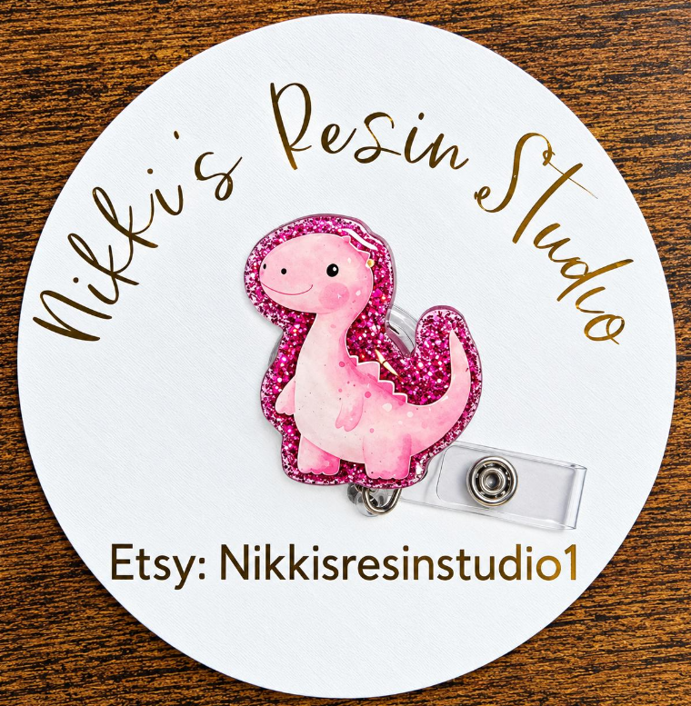 Dinosaur Badge Reel