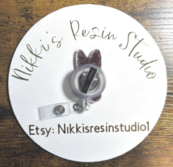 German Shepherd Coffee Badge Reel