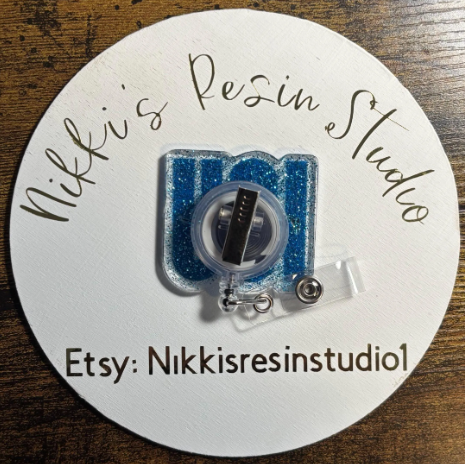 ICU Nurse Badge Reel